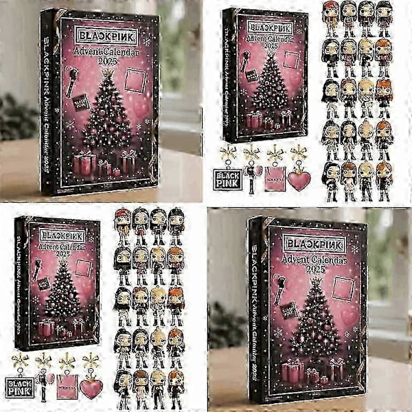 Sort Pink 2025 Julekalender.z