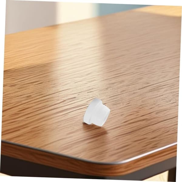 Sæt med 4 gummipropper til poolstige, hvid