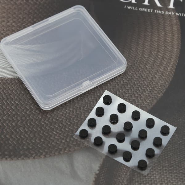 Black Sponge Stickers for Glasses, Compatible with Meta and Ray-Ban, Self-Adhesive Light Blocker for LED Indicators, 20-Pack