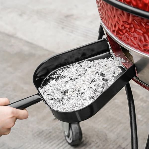 Kullspade til grill. Askespade. Ståltilbehør til Kamado-grill/keramisk grill
