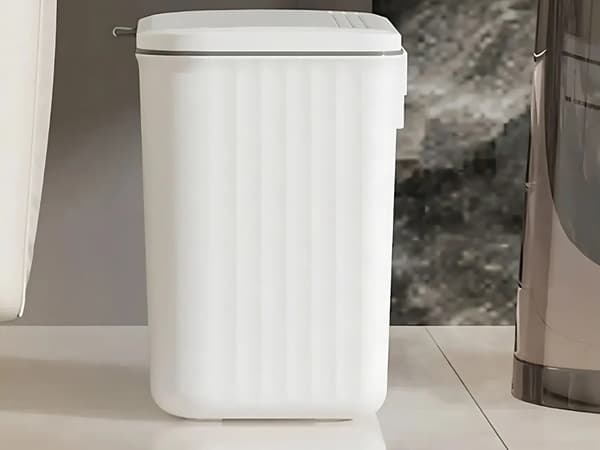 Waste Bin 9 L - Hanging Waste Bin with Lid for Cabinet Door