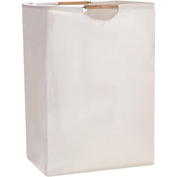 Foldable Laundry Basket 40 5627 cm High Capacity Foldable Oxford Fabric Laundry Basket with Wooden Handle Laundry Basket PZCC