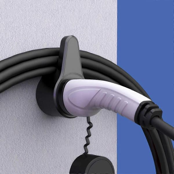 EV Elektrisk Bil Lader Plugg Holdere Deksel Holder Kabelorganiserer