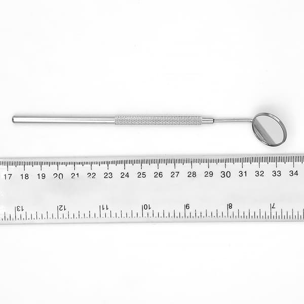 Dental mirror with long handle Stainless steel