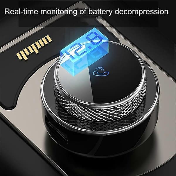 GC-16 Bil Bluetooth MP3-spiller FM-sender QC3.0 Hurtiglading Billader