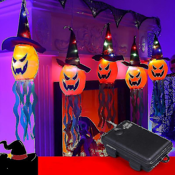Gresskarhode Halloween hagedekorasjon
