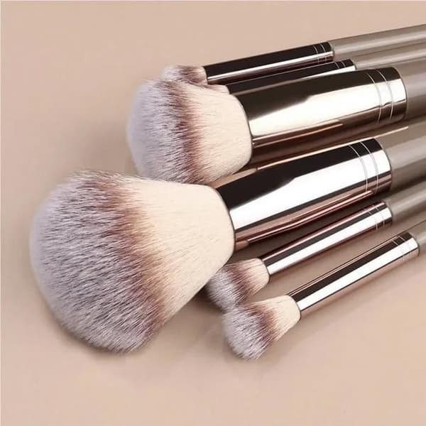 Sæt med 20 makeupbørster til foundation, øjenskygge, blush, concealer, kabuki blending børste