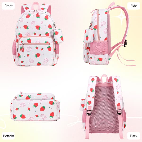 High-Quality Low MOQ Polyester School Casual Student Custom Large Capacity Student Backpack School Bags for Middle School Blue - Dinosaur