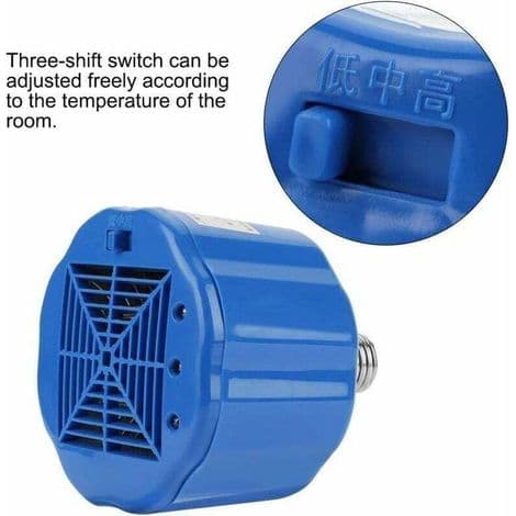 Kanalan lämpölamppu tipuille - 100-300W - Eläinten lämmitysvalaistus