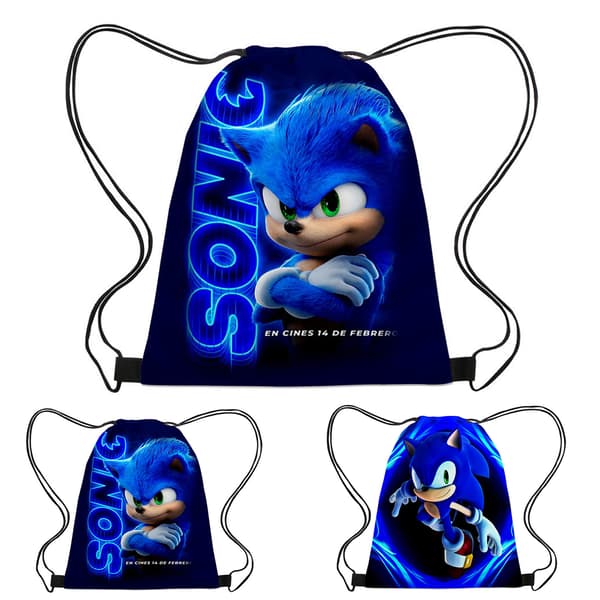 Sonic Girls Kids Backpack Toddler Backpack School Lunch Bag