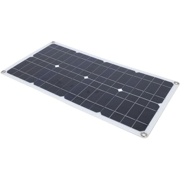 100W IP67 Vandtæt Solpanel Kit med 12V/24V 20A DC Controller - Bærbart Solpanel til Autocamper, Campingvogn og Køretøj