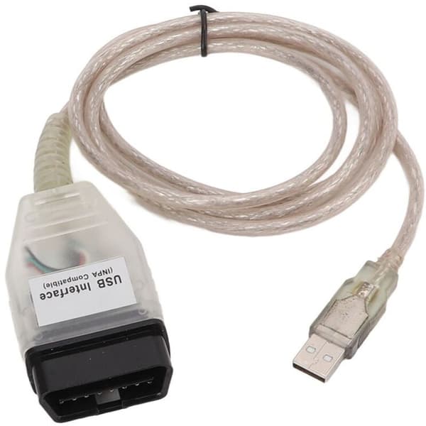 K+DCAN OBD2 Scan Diagnostisk Værktøj med USB-interface og Udskiftnings-CD til BMW 3-serie E46 E83 E90