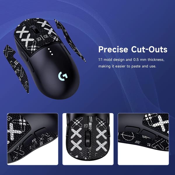 Forbedret greb museskind til Logitech MX Master 3/3s