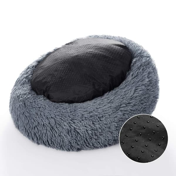 Katteseng / Hundeseng - Soveplads til katte og hunde - Sort