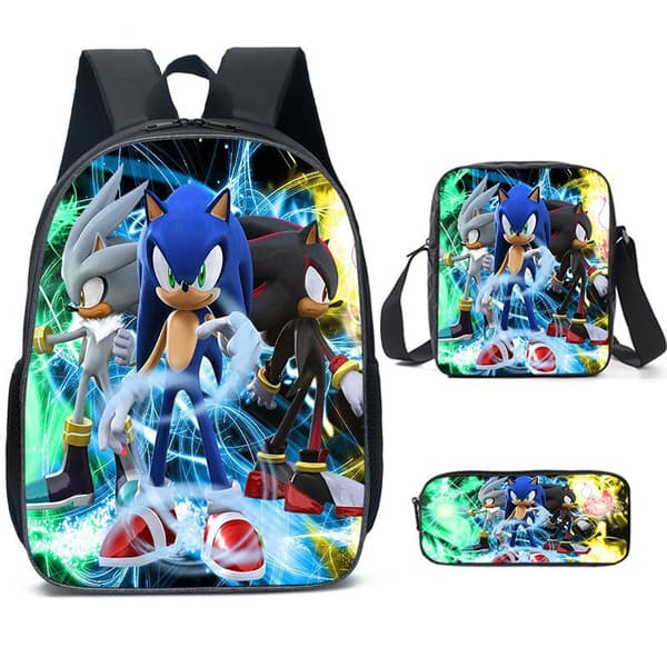 Ny Sonic SONIC skolesekk ryggsekk