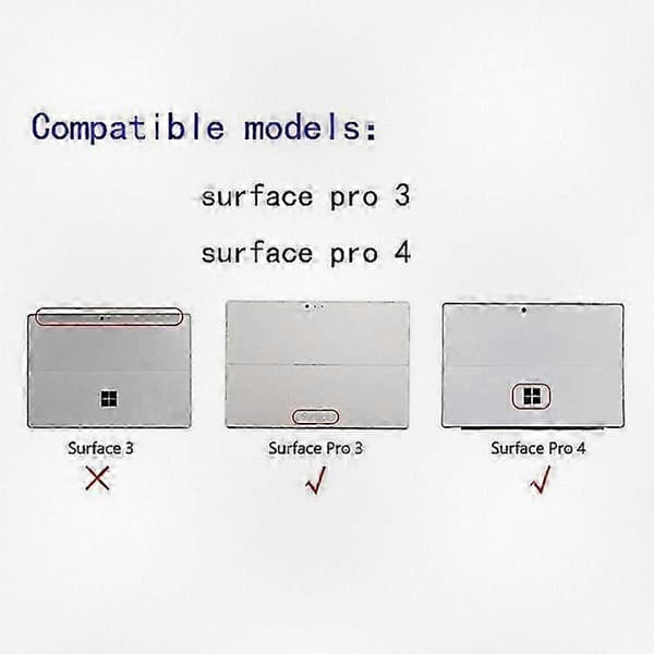 Billaddare med laddningskabel för Microsoft Surface Pro 4 och Pro 3