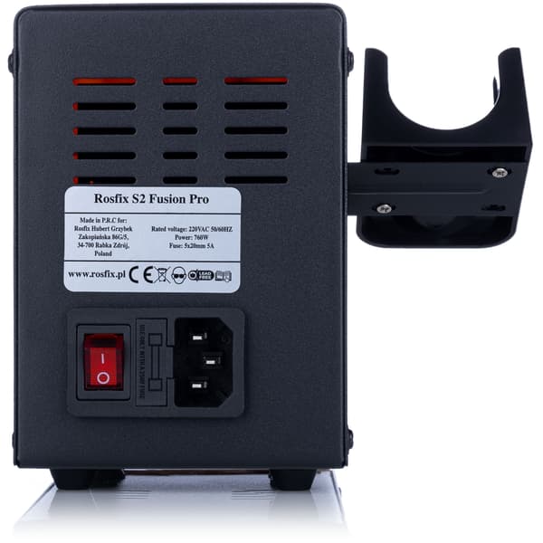Loddestasjon S2 Fusion Pro 2-i-1 – Varmluft 700W & Loddebolt 60W | LCD, 3 Program | ESD-sikker, Kalibrering, Plastsveising