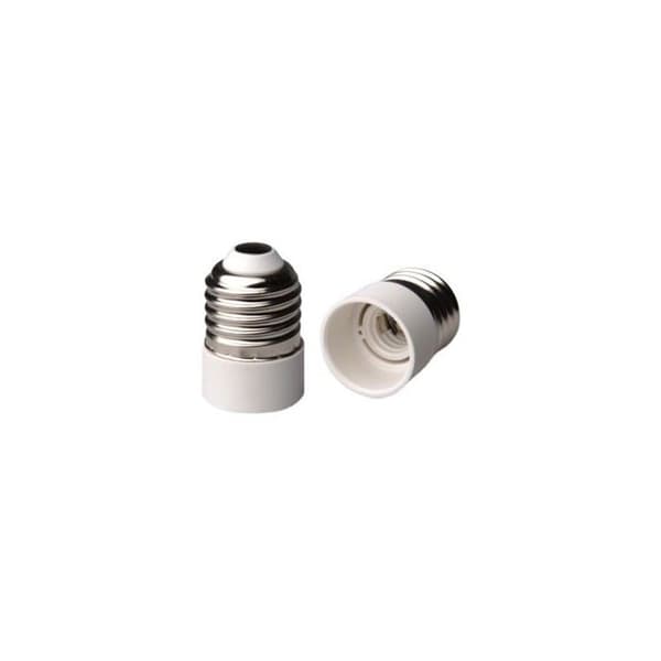 4x fatningsadapter - E27 til E14 fatningskonverter - E14 sokkel lampeholderadapter til LED-pærer
