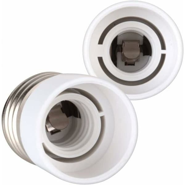 4x fatningsadapter - E27 til E14 fatningskonverter - E14 sokkel lampeholderadapter til LED-pærer