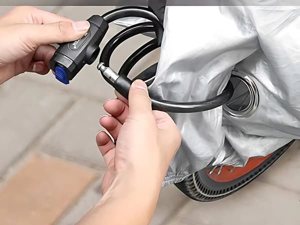 Cykelskydd 200 × 110 cm - Vattentätt skydd