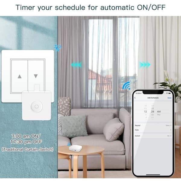 Tuya Smart Home Bluetooth Finger Robot App Fjernkontroll Stemmestyring