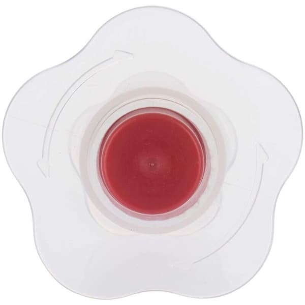 Cupcakeudstikker. Længde: 6 cm. Plast. Hvid/rød. 30132270