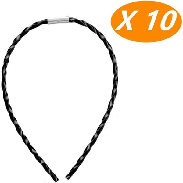 10-pakning ekstra sterke tråder F016800431 for AFS 23-37 gresstrimmer spoler av tråd for AFS 23-37 gresstrimmer, 37x3,5 mm