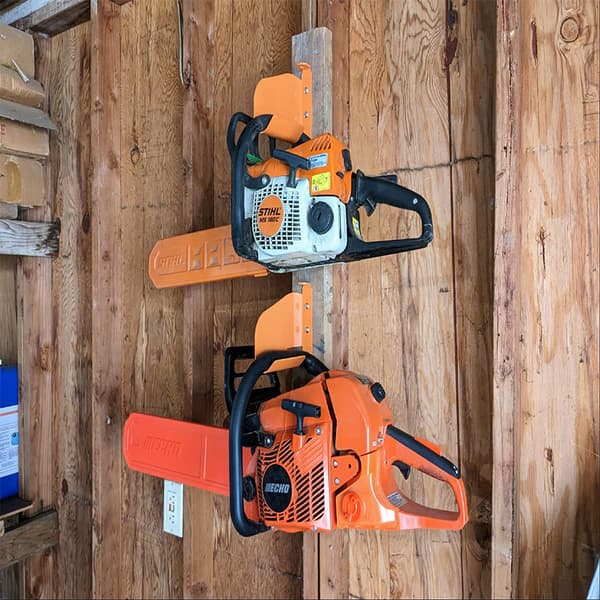 Chainsaw Holder for Wall – Practical Wall Mount for Garage and Storage