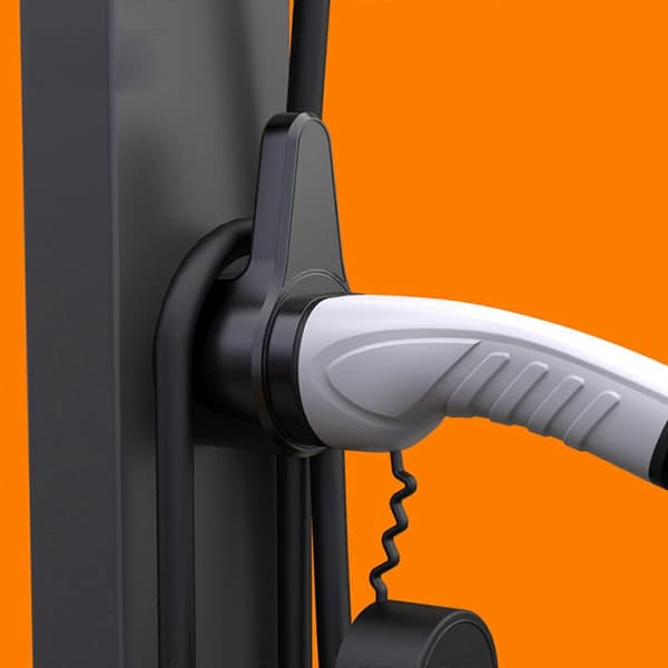 Nem installation af elektrisk køretøjs ladekabel organizer biloplader krog