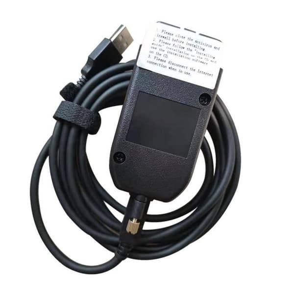 Diagnosekabel - OUTAD - VCDS HEX V2 - Kompatibel med VW, Audi, Seat, Skoda - Version 20.4.1 - Sort