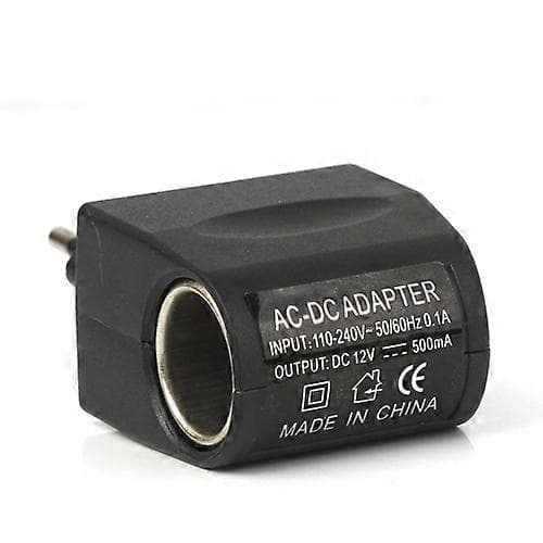AC til DC Biloplader Adapter Konverter Stik Kontakt Transformer