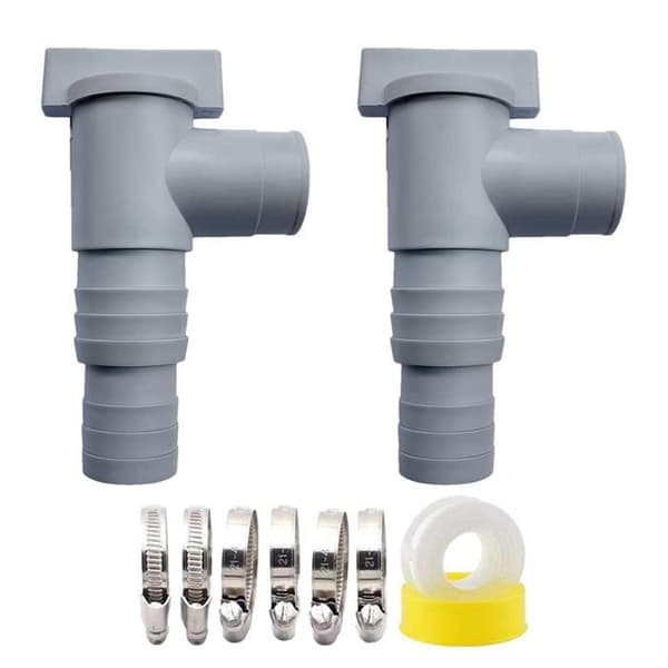 Pool Shut-Off Valve with 32mm Hose Connection Pool Shut-Off Valve Pool Piston Valve