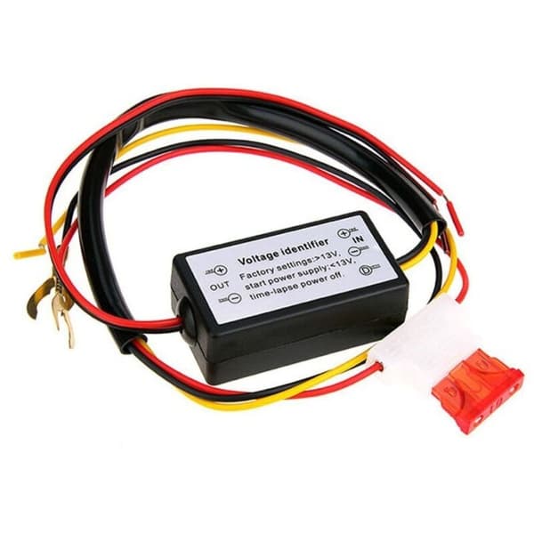 DRL-controller-modul. Smart LED-kørelys-dæmper, vandtæt, automatisk tænd/sluk.