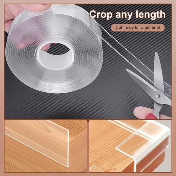 Baby Edge Protection, Extra Strong Self-Adhesive Corner and Edge Protector, Nano Transparent, Trace-Free
