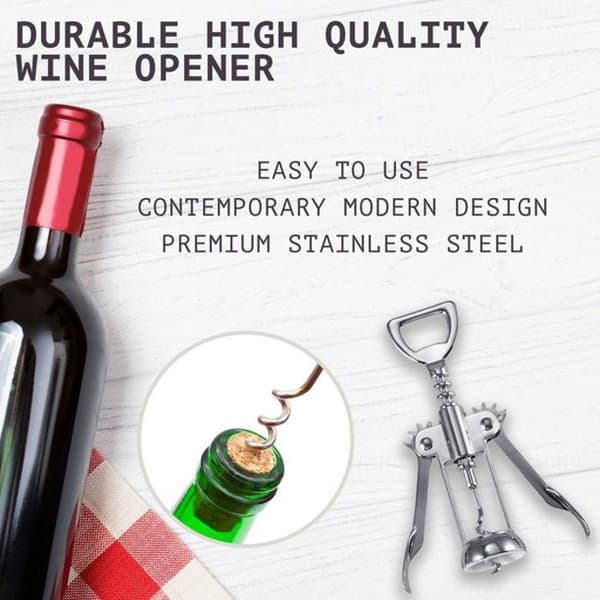 Winged Corkscrew, Bottle Opener, Bottle Opener