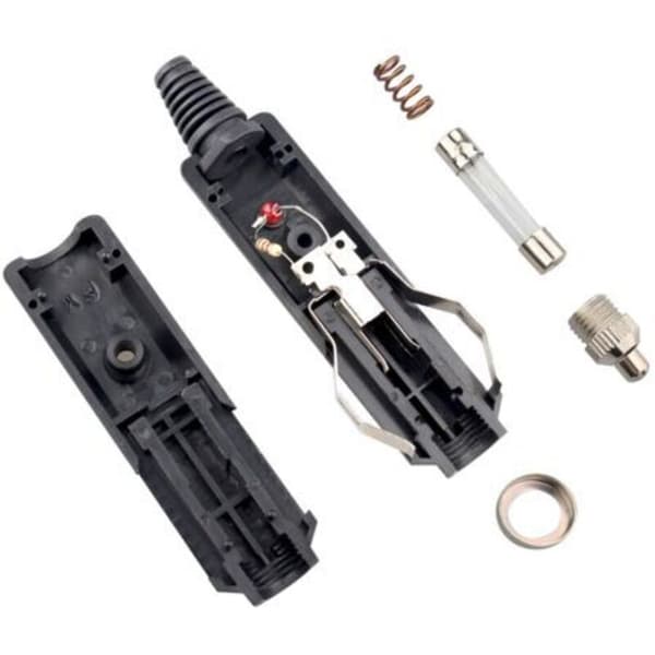 Universell 12V sigarettenneruttak + 5A sikring
