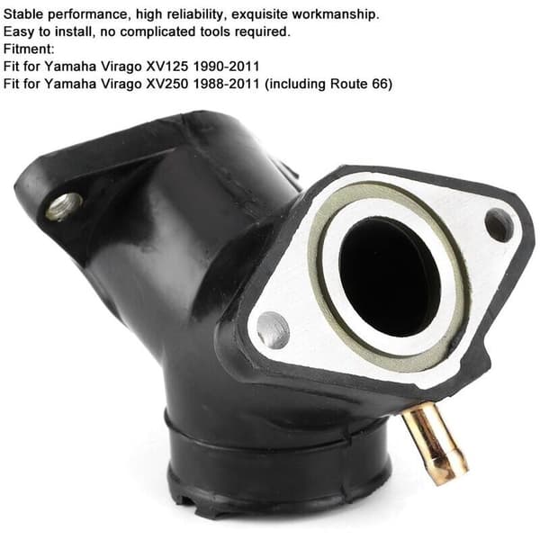 Motorcykel karburator interface, starter pakning, tilbehør indsugningsmanifold, karburator starter, egnet til Virago XV125 XV250