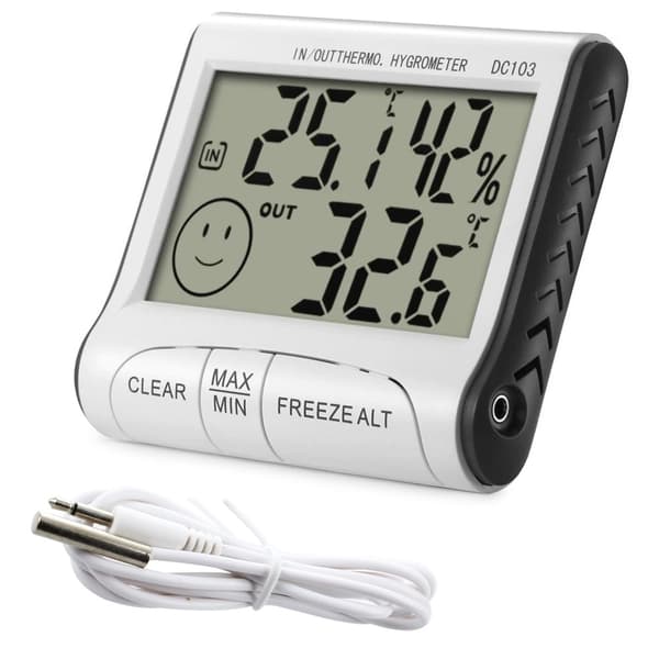 Værstasjon - Termometer og Hygrometer