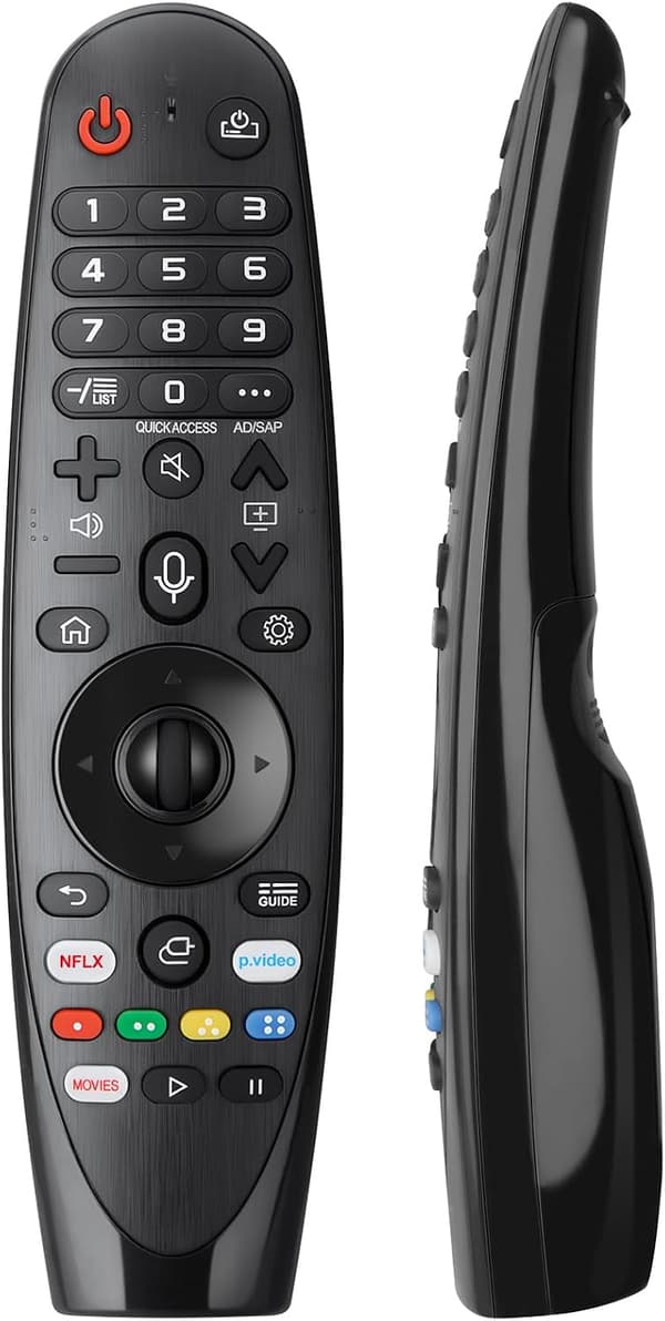 2025 Latest Model Voice-Controlled Magic Remote Replacement for LG TV No voice function Compatible with LG Smart OLED AKB75855501 AN-MR24gn