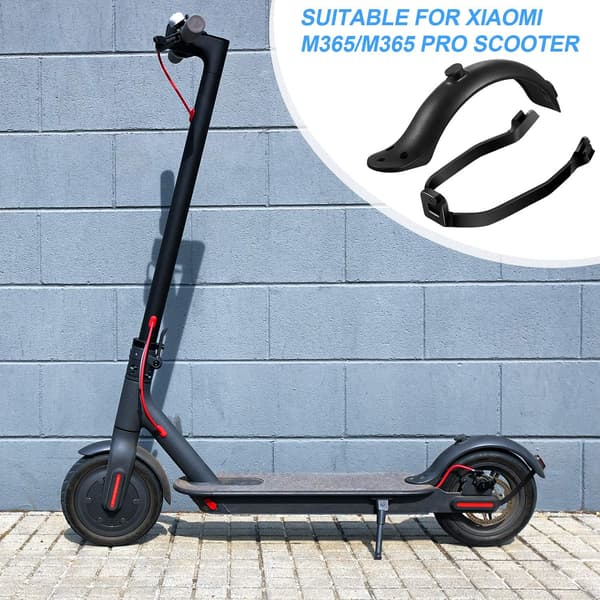 Xiaomi M365 / M365 Pro Rear Mudguard with Accessories Black