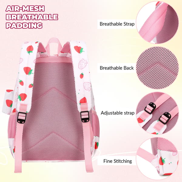 High Quality Low MOQ Polyester School Casual Student Custom Large Capacity Student Backpack School Bags for Middle School love bite
