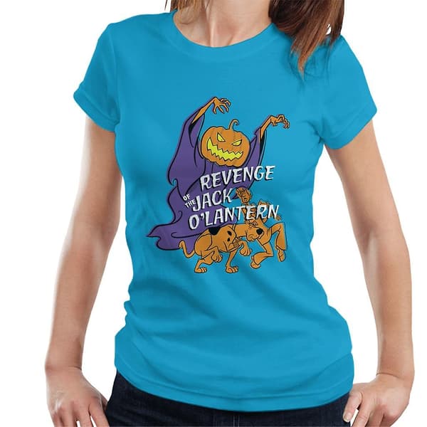 Scooby Doo Halloween Jack O Lantern Naisten T-paita