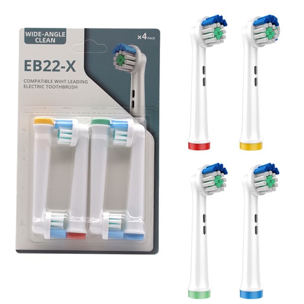 Toothbrush Heads for Braun Oral B 1000 EB22-X 4-pack