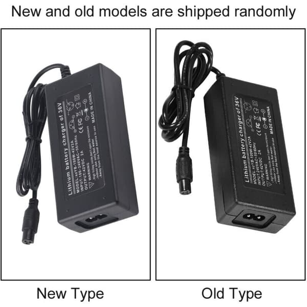 Litiumbatteri AC-adapter, sikker lader for elektrisk balansescooter med