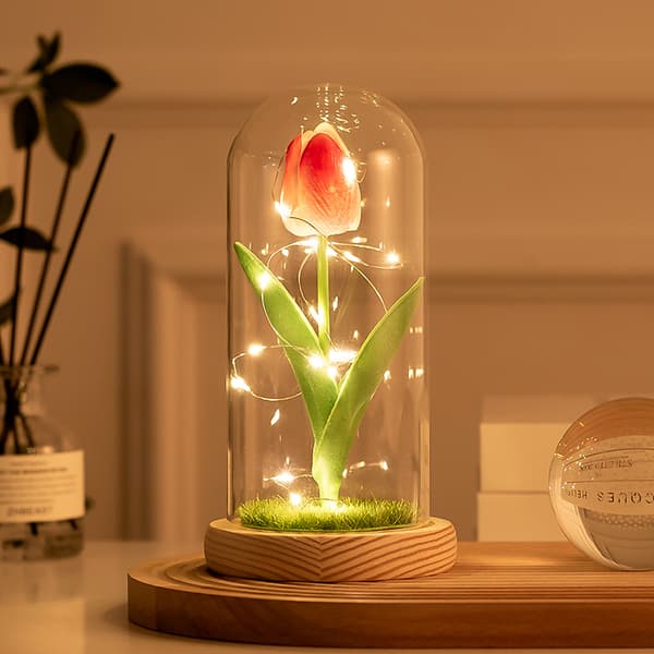 Evighedsblomst tulipan julegave