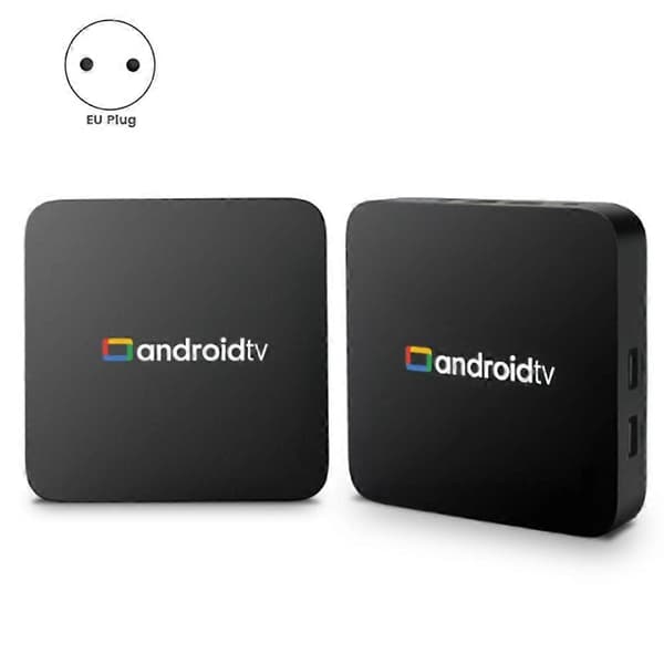Cortex-A53 4K HD Android 14 Smart TV Box USB 2.0 2.4G&5G Dual WiFi Stöd Röstassistent TVBox Set Top Box (EU-kontakt)
