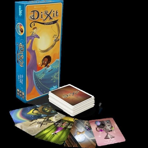 (Flerfarget) Dixit Journey Utvidelse - Libellud - Brettspill - 84 nye kort - Xavier Collette