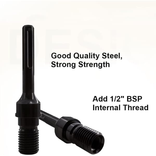 SDS MAX Adapter til 1 1/4\" UNC Diamantkerneborebit. Adapter til 190 mm Kernebor