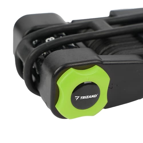 Bike Lock with Code Lock in Steel - Foldable