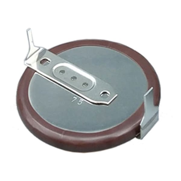 Rechargeable Lithium Battery for Car Key Remote Control VL2020/HFN 3V 180 Degree Tab Battery Lithium Battery 20mm